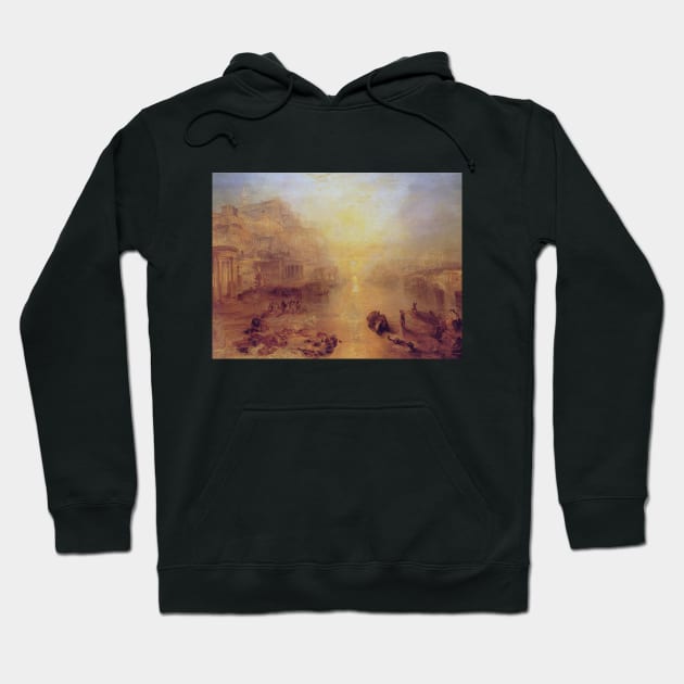 Ancient Italy – Ovid banished from Rome, 1838 Hoodie by Art_Attack